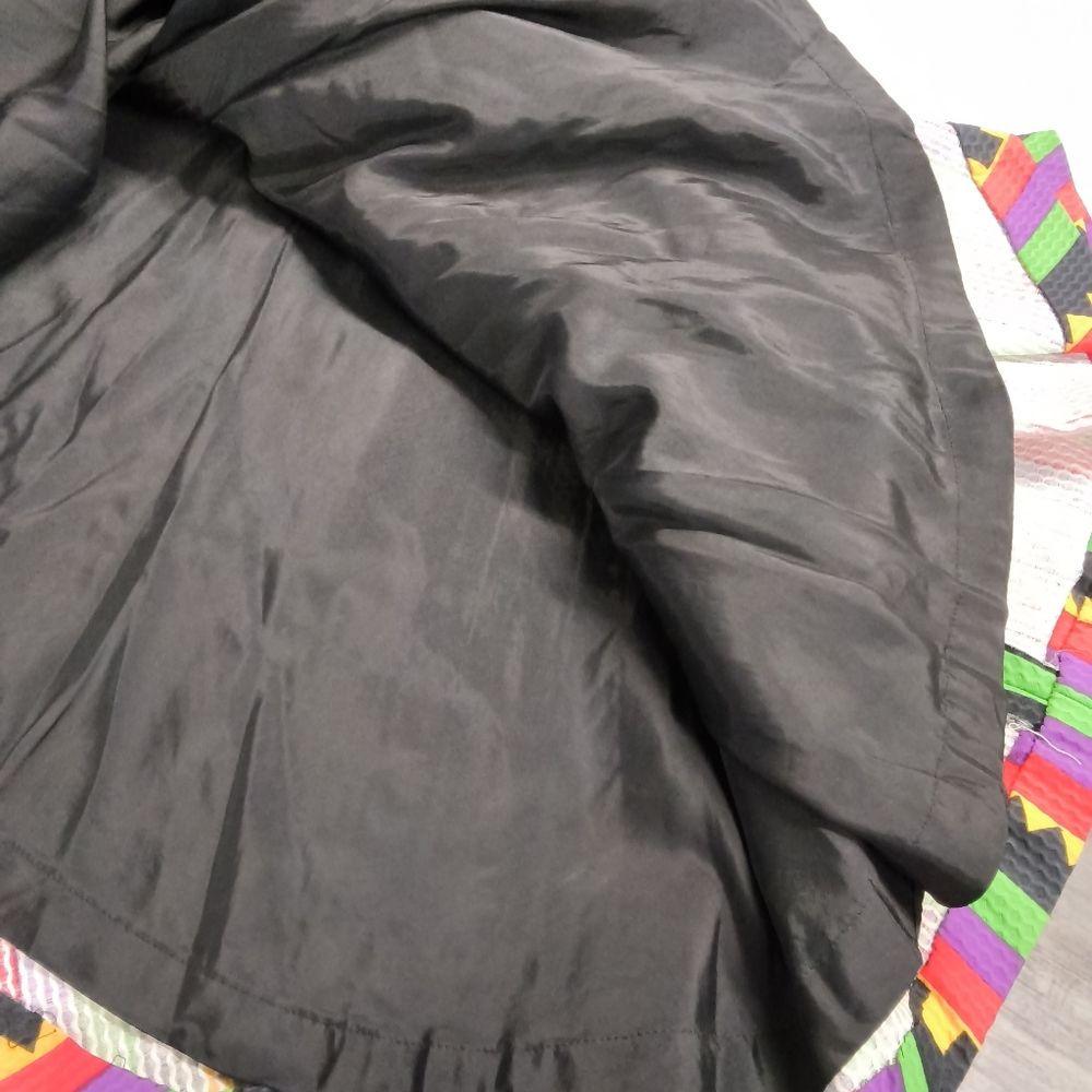 Vtg 1972 LANVIN Jules-François Crahay Striped Maxi Dress - As Seen in SATC Movie - Picture 8 of 11